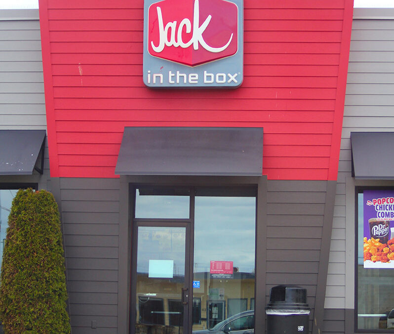 Jack,In,The,Box,Store,Front,And,Logo,,Jack,In